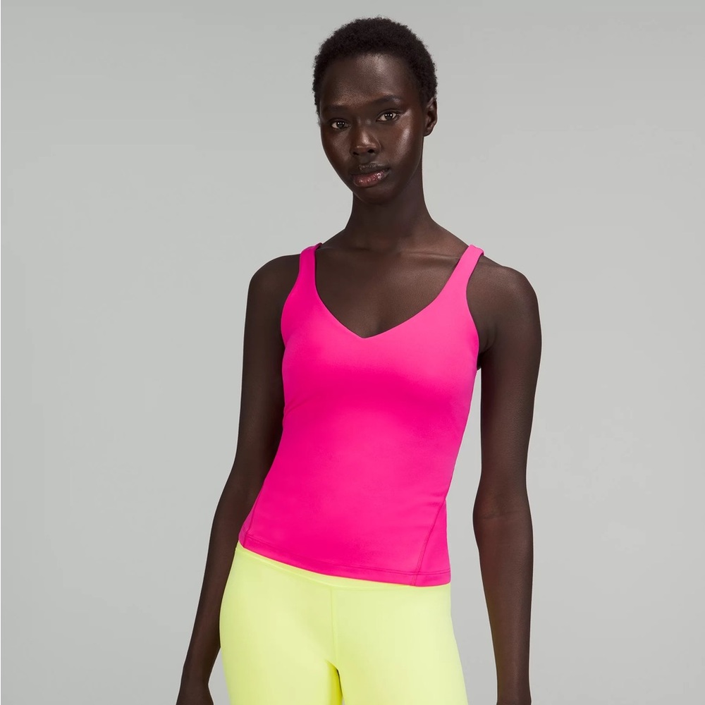 BRAND NEW SONIC PINK FULL LENGTH ALIGN TANK LULULEMON